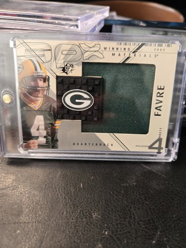 2002 SPx | Winning Materials | Gold | #WM-BF | Game Used Jersey | Brett Favre