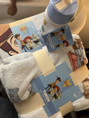 Disney Pixar Toy Story und Primark Paket einzelne Bettdecke, Überwurf und Flasche neu mit Etikett