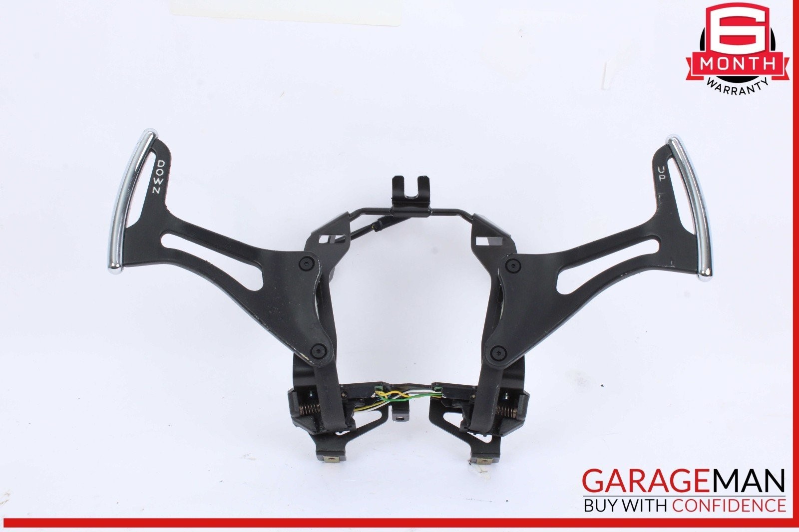 03-19 Maserati Quattroporte M139 Steering Wheel Paddle Shifters Set OEM
