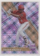 2019 Panini Elite Extra Edition Aspirations Purple 164/250 Dasan Brown #83 fm0