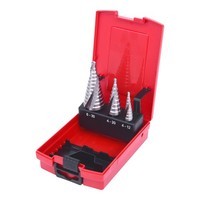Ks Tools Hss Co 5 Stufenbohrer-Satz Kunststoffkassette 3-Teilig