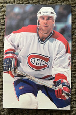 Martin Rucinsky 2001-02 Montreal Canadiens Hockey Postcard  