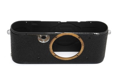 Vintage Leica IIIF body shell camera housing