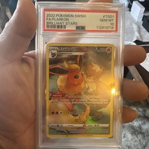 pokemon tcg brilliant stars tg01 tg30 flareon card Flareon Tg01