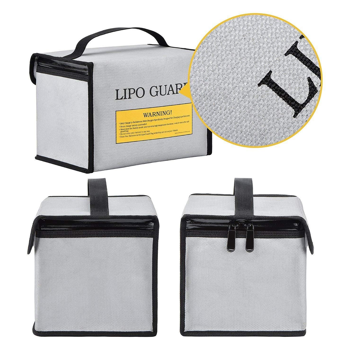Lipo Battery Safe Bag Fireproof - for Lipo Battery Charging Protection, Lipo