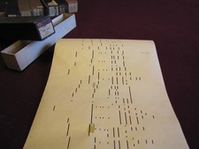  06791 "Four Walls" Imperial Music Player Piano Word Roll