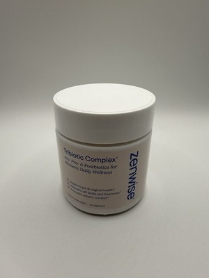 Zenwise Tribiotic Complex Pre-Pro Postbiotics Women's Wellness 60 Capsules - New