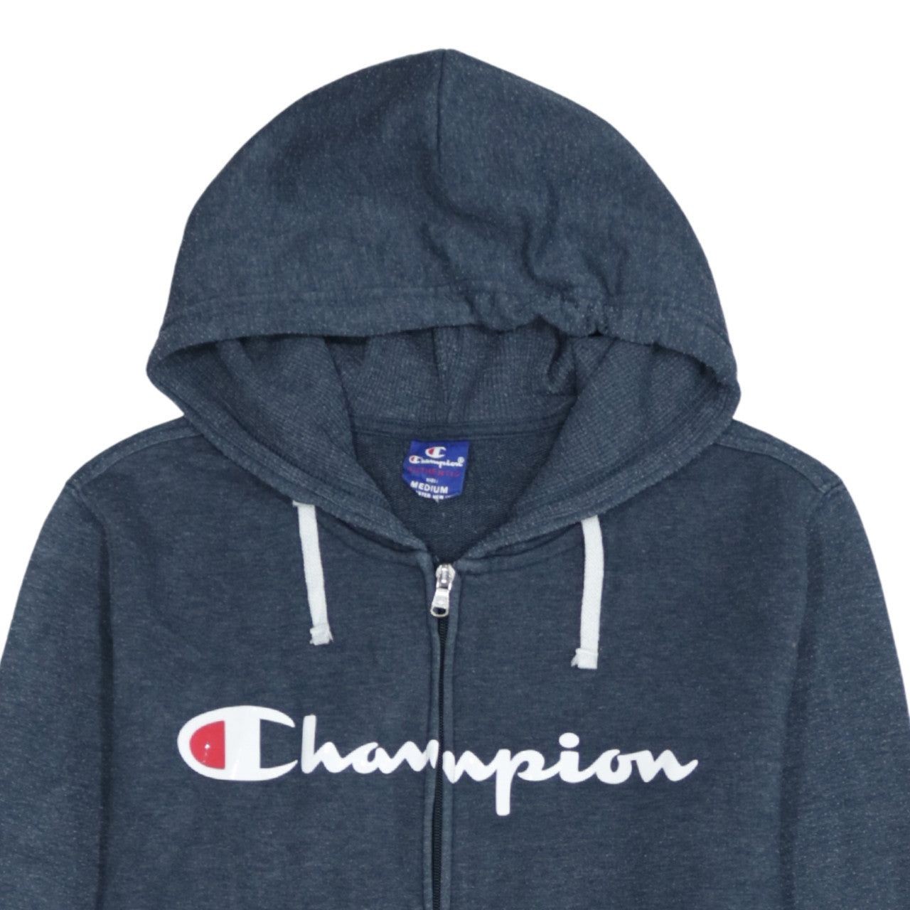 Champion Blue Hoodie Mens M image 3