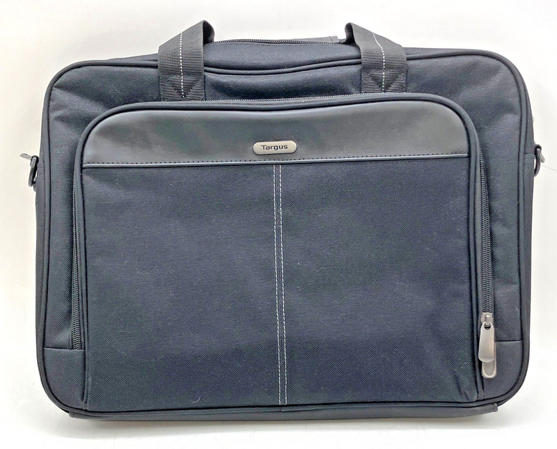 TARGUS Classic Slim 15-16" Briefcase Laptop Bag TCT027US Black- Good Condition