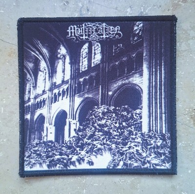 MÜTIILATION - REMAINS OF A RUINED , DEAD .... -- PATCH / AUFNÄHER -- BLACK METAL