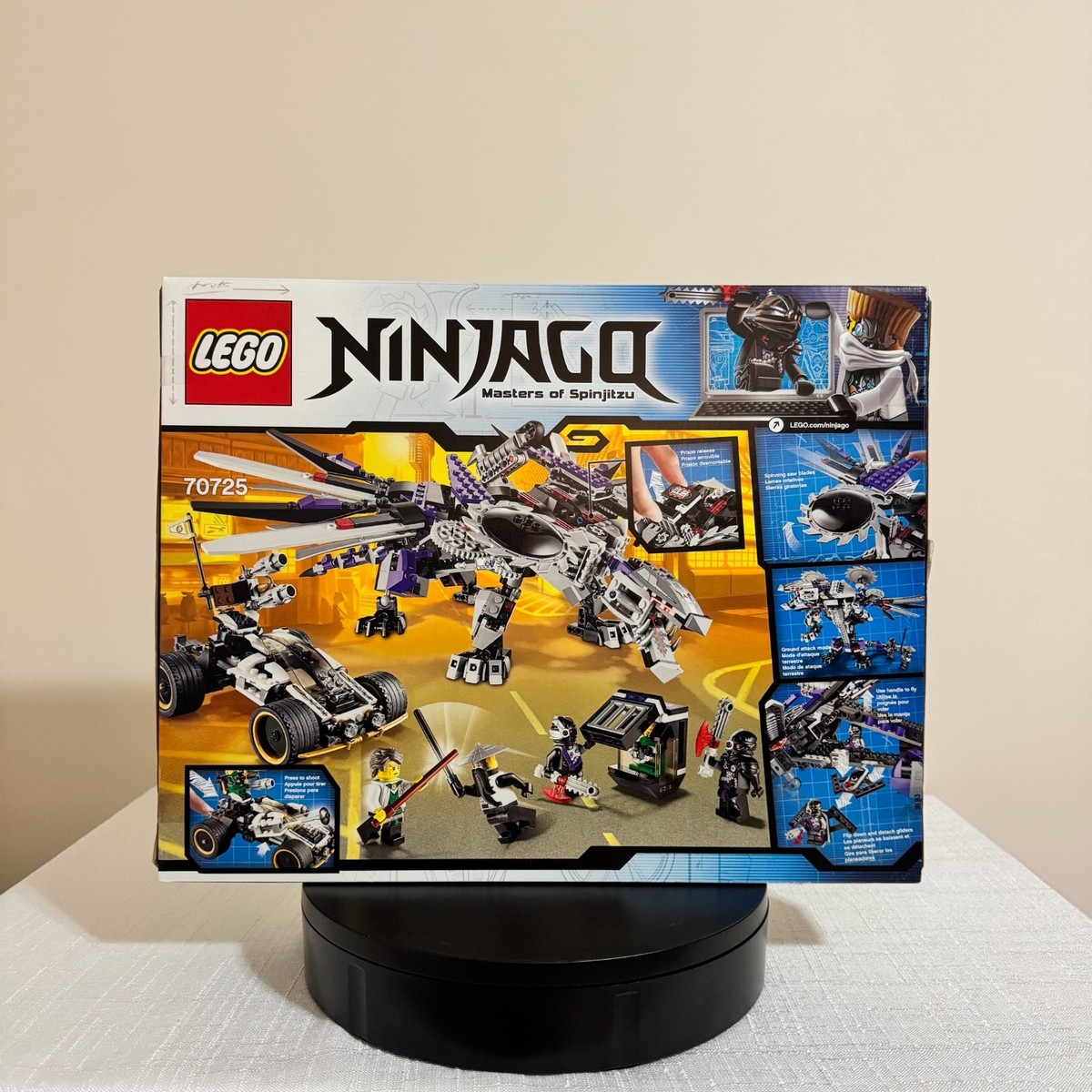LEGO 70725 NINJAGO: Nindroid Mechdragon (New Sealed In Box) | eBay