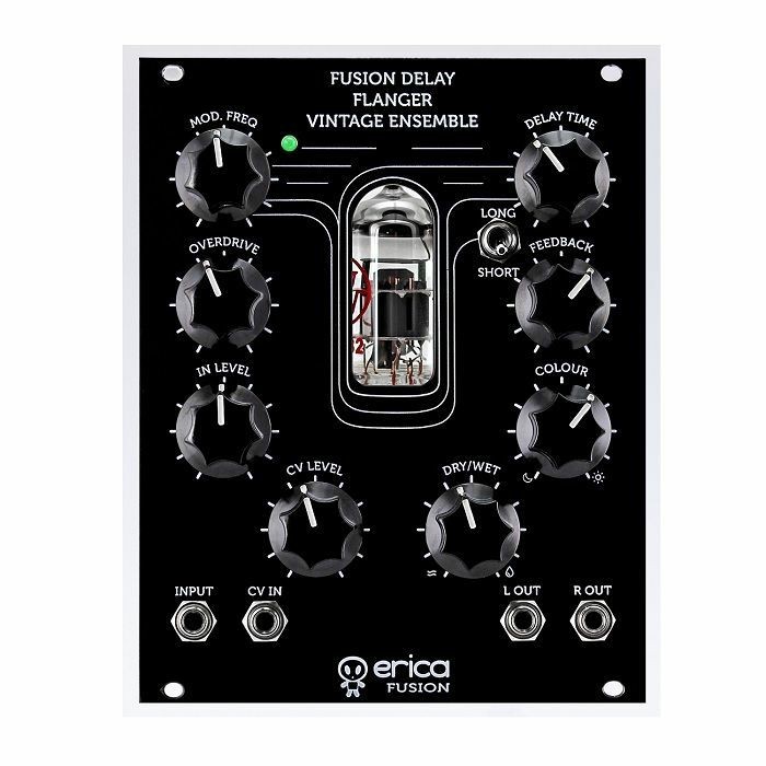 Erica Synths Fusion Delay/Flanger/Vintage Ensemble Multi-Functional Analogue ...