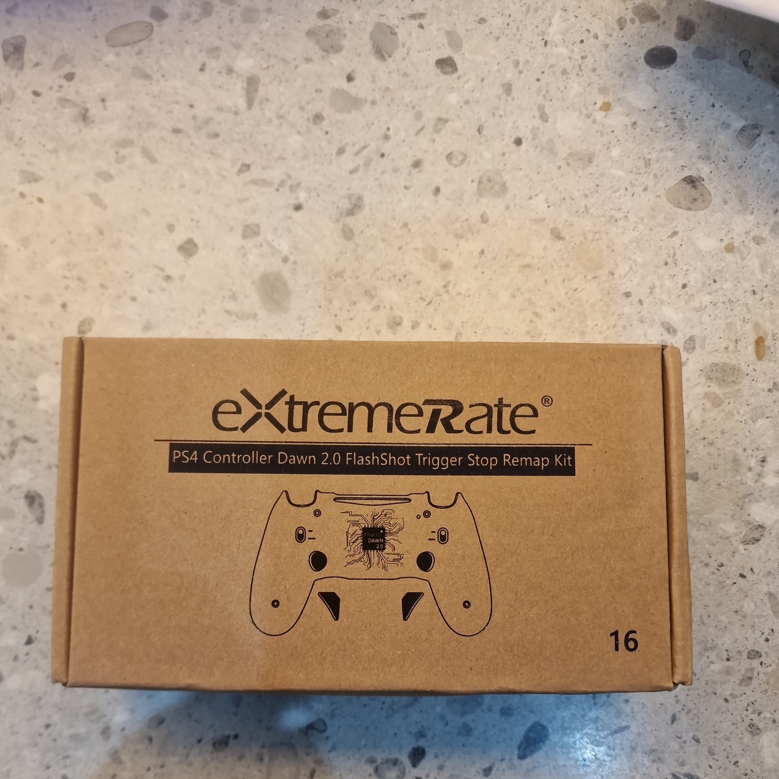 eXtremeRateP4QS009PS4CONTROLLERDAWN2.0FLASHSHOTTRIGGERSTOPREMAPKIT
