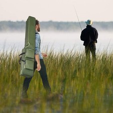 Sacca Canne Da Pesca Borsa Porta All'aperto Riporre Gli Attrezzi