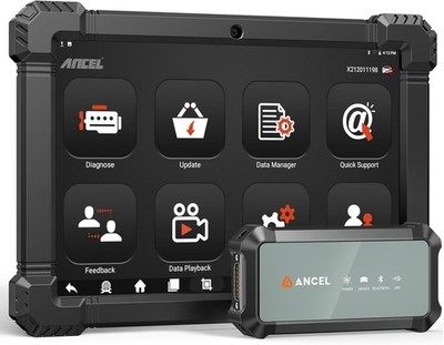 ANCEL X7HD PRO 10.1'' Heavy Duty Truck Scanner Full-System Diesel Diagnostic ...