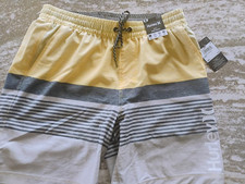 Hurley Volley Swim Shorts size Medium 7.5" Inseam MINT FREE SHIPPING