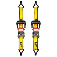 Cat 2 Piece 1 Inch x 10 Feet Ratchet Tie Down Set  (1000/3000) - 980164N