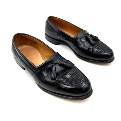 Allen Edmonds Men's Cody Tassel Loafer Cordovan Leather Black 13EEE Wide Shoes