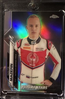 2020 Topps Chrome Formula 1 - Future Stars Nikita Mazepin #57 Refractor (RC)