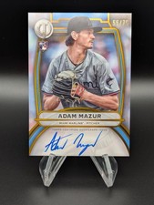 2025 Topps Tribute Adam Mazur RC Certified AUTO Gold /75