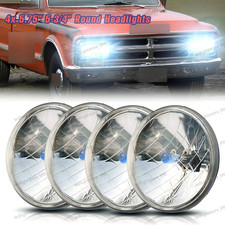 4pcs 5.75 5-34 Round Headlights Fit Gmc C15c1500 Pickup C2500 Suburban 4pcs 5.75 5-34 Round Headlights Fit Gmc C15c1500 Pickup C2500 Suburban