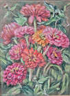 CHARLOTTE LIGHT (1901-1997), Floral Pastel, "Dahlias" — photo 2
