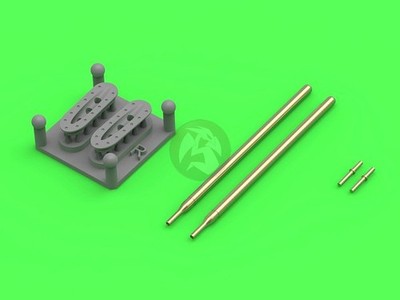 Master 1/48 Pitot Tubes w/Mounts & AoA Probes for Super Mystere B2 Jet AM-48-173