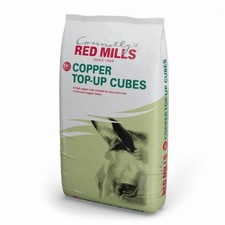 Red Mills Copper Top Up Cubes 14% 20kg - Horse Feed 1.42 per kilo