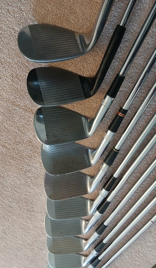 TZ GOLF - VINTAGE RARE Wilson Staff Tour BLADE, D.I., 3-SW Irons