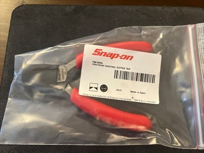 Snap on Tools SPAIN NEW RED P-Series Semi-Flush Cutting Pliers P88150RA T R   
