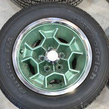 15x7 Pontiac Firebird Original Honeycomb Wheel; For Restoration - Single (1ct)