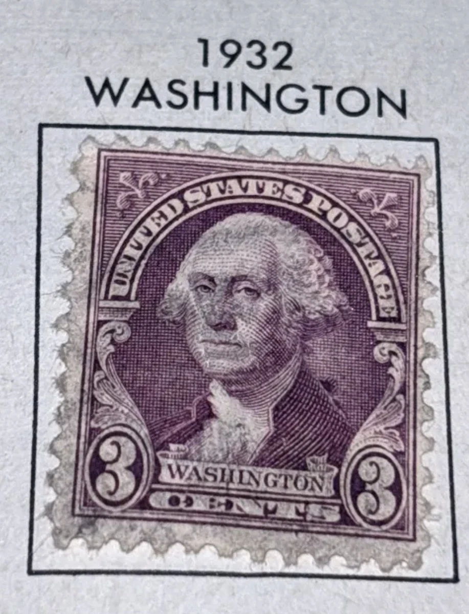 George Washington 3 Cent Stamp In Used Us Stamps (1901-Now) for