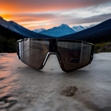 Unisex Futuristic Large Frame Glasses