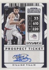 2020 Panini Contenders Draft Picks Prospect Ticket Killian Tillie #94 Auto 8k4