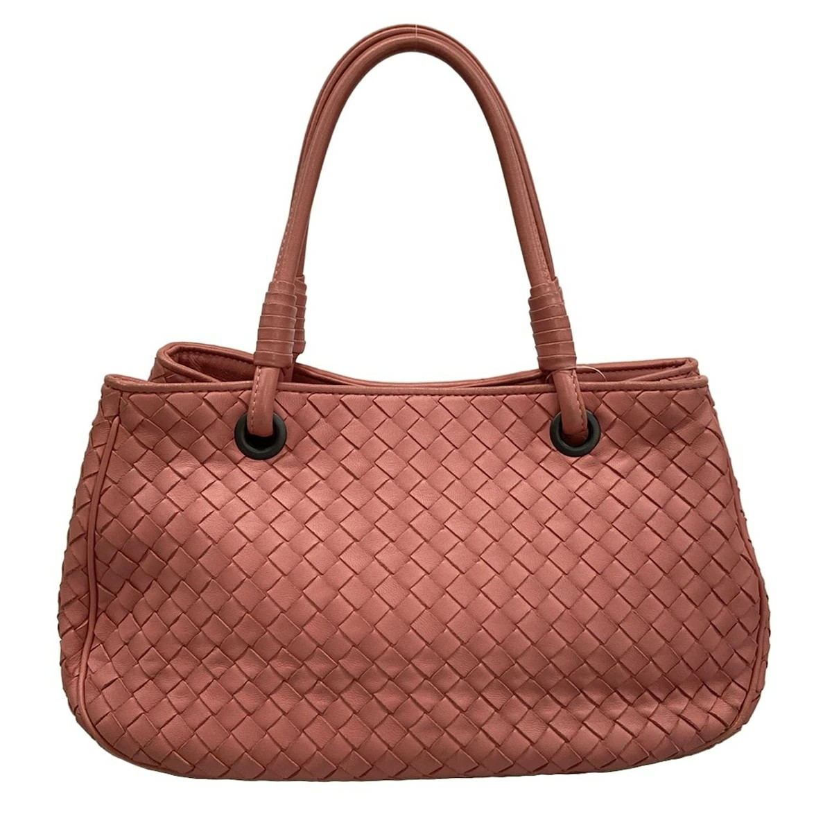 BOTTEGA VENETA Intrecciato Tote Bag Pink Leather thumbnail 3