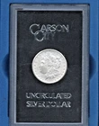 1884 United States Carson City Silver Dollar in box-mint unopened UNC 1972 issue