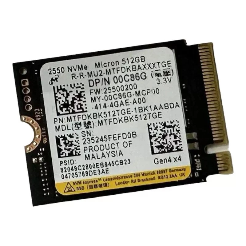 Dell M.2 Interface 512GB Solid State Drives for sale | eBay