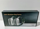 GPS Wireless Dog Fence System for 2 Dogs – Electric Training Collar NIB