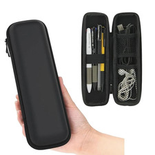 1pc EVA Hard Shell Pencil Case Zipper Stylus Pen Storage Organizer - NEW