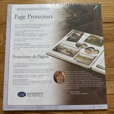 NIP Creative Memories 12x12 Page Protectors 2003 - 15 clear sheets