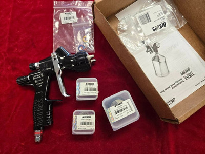 DevilBiss TEKNA ProLite Gravity Feed Spray Gun 1.2, 1.3, 1.4 Nozzles TE10 &TE20