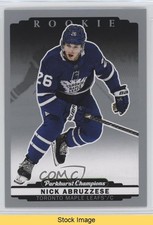 2022-23 Parkhurst Champions Rookies Silver Nicholas Abruzzese Nick #297 READ kr0