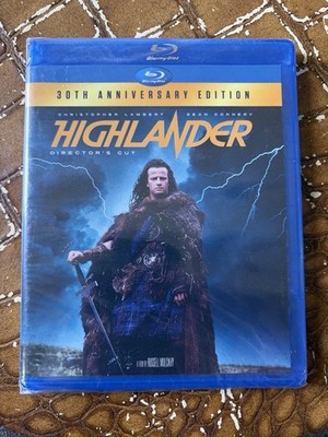 HIGHLANDER New Sealed Blu-ray 30th Anniversary Edition Director's Cut
