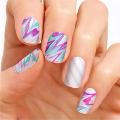 New Rare Color Street  Fairy Tail Forest  Double Ended Nail Polish Strips