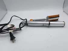 InStyler 1 ¼” Rotating Straightening Brush Hot Iron Styler IS1001 Silver/Orange