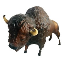 Vintage Breyer Bison Buffalo Plastic Mold Figure