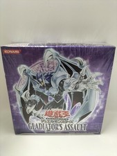 Konami Yugioh OCG Gladiators Assault Box Used