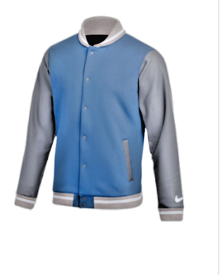 New Nike Team Varsity Letterman’s Bomber Jacket Navy/Anthracite/White Size Small