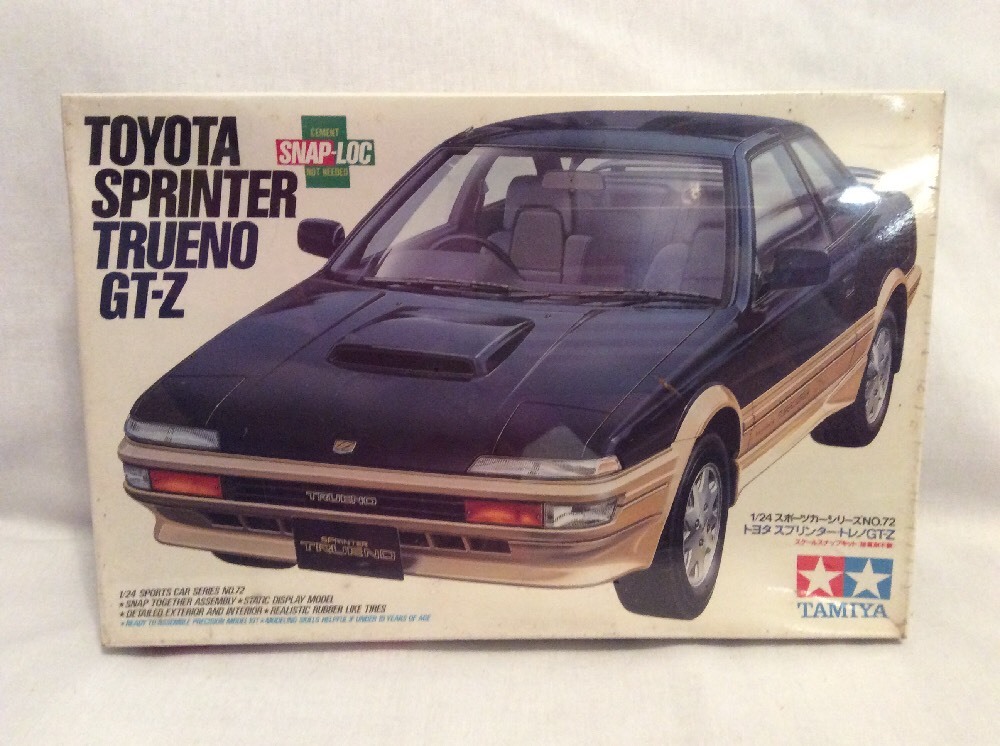 Tamiya Toyota Sprinter Trueno GT-Z Model Car Kit 24072 Sealed! 1