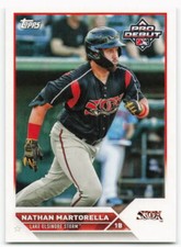 2023 Nathan Martorella Topps Pro Debut Rookie